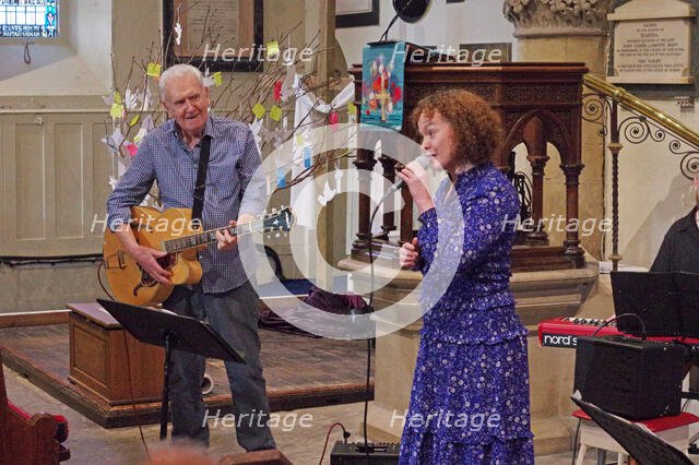 Zoe Francis and Friends, Chris Coull Promotion, St Andrew’s Church, Hove, East Sussex, 25 July 2025. Creator: Brian O'Connor.