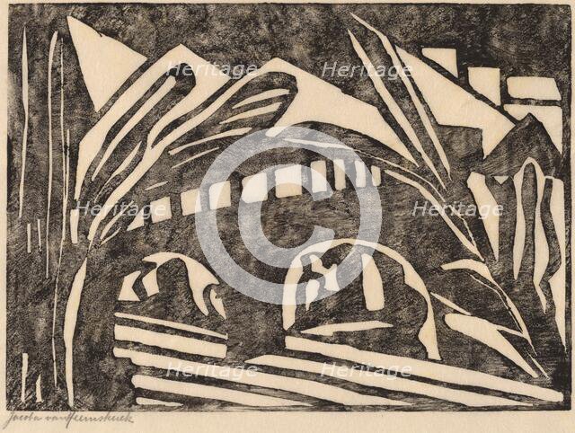 Bridge, 1916. Creator: Jacoba van Heemskerck van Beest.