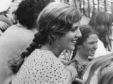 Caroline Kennedy, daughter of Jacqueline Kennedy Onassis and John F. Kennedy, c1970s. Artist: Unknown