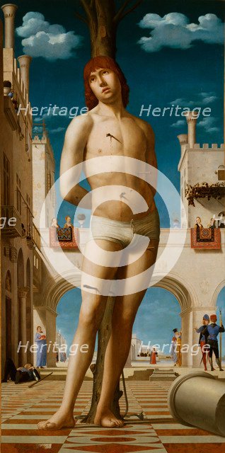 Saint Sebastian, 1478. Artist: Antonello da Messina (ca 1430-1479)