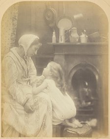 Mrs. Rachael Gurney ("May God Bring Father Safely Home", "Three Fishers Went Sailing...), c. 1872/74 Creator: Julia Margaret Cameron.