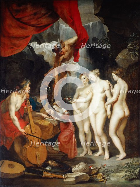 The Education of the Princess. (The Marie de' Medici Cycle). Artist: Rubens, Pieter Paul (1577-1640)