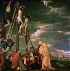 The Crucifixion, Second half of the16th century. Creator: Veronese, Paolo, (School)  .