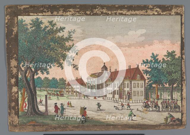 View of Huis ten Bosch Palace in The Hague, 1742-1801. Creator: Anon.