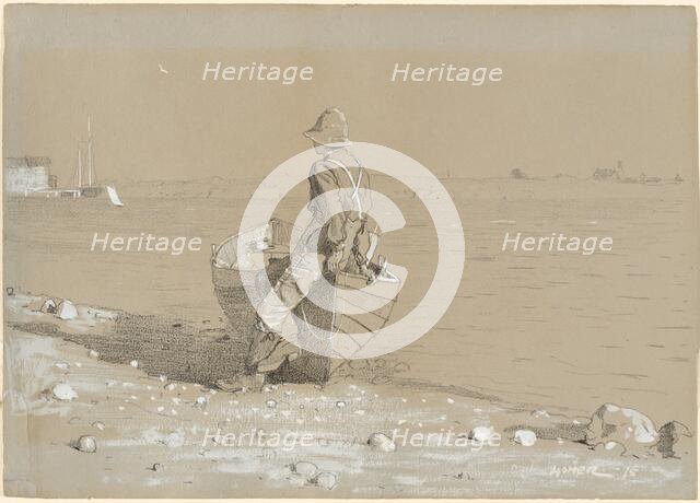 Looking Out, 1875. Creator: Winslow Homer.