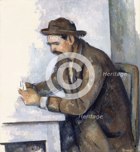 The Cardplayer, 1890-1892. Artist: Cézanne, Paul (1839-1906)