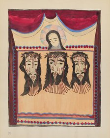 Plate 20 (Variant): Saint Veronica: From Portfolio "Spanish Colonial Designs of New Mexico", 1935/19 Creator: Unknown.