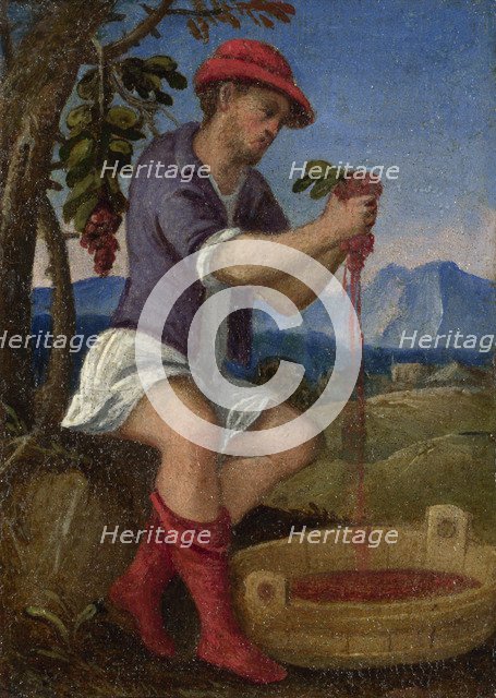 The Labours of the Months: September, c. 1580. Artist: Italian master  