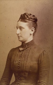 Gertrude Keith, c1880s. Creator: G West & Son.