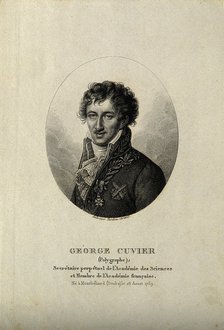 Georges Léopold Chrétien Frédéric Dagobert, Baron de Cuvier (1769-1832), .