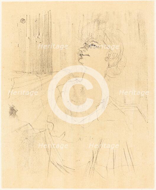 To Menilmontant from Bruant (A Ménilmontant, de Bruant), 1898. Creator: Henri de Toulouse-Lautrec.