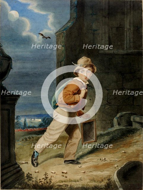 Taking the Shortcut, ca. 1860. Creator: W. H. Norton.