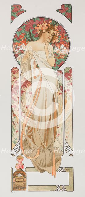 Sylvanis Essence, 1899. Creator: Mucha, Alfons Marie (1860-1939).