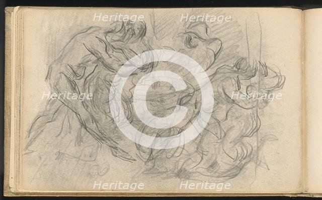 Carnival Scene, 1885/1888. Creator: Paul Cezanne.