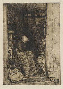 La Vieille aux Loques, 1858. Creator: James Abbott McNeill Whistler.