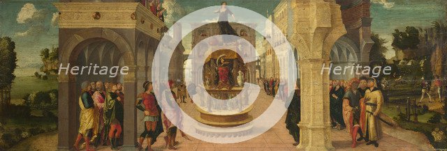 The Death of Dido, Early16th cen.. Artist: Liberale da Verona (1441-1526)