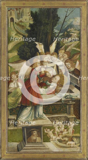 The Entombment. Wing from the Saint Agatha Altar, 1523. Artist: Greimold, Jörg (ca 1500-after 1540)