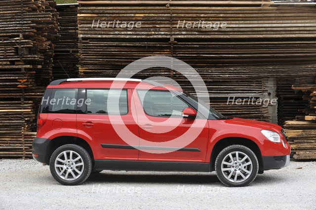 Skoda Yeti 2009. Artist: Simon Clay.