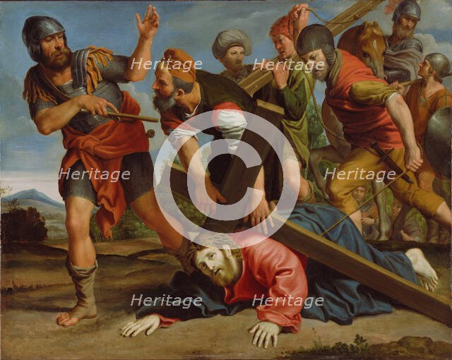 The Way to Calvary, about 1610. Creator: Domenichino.