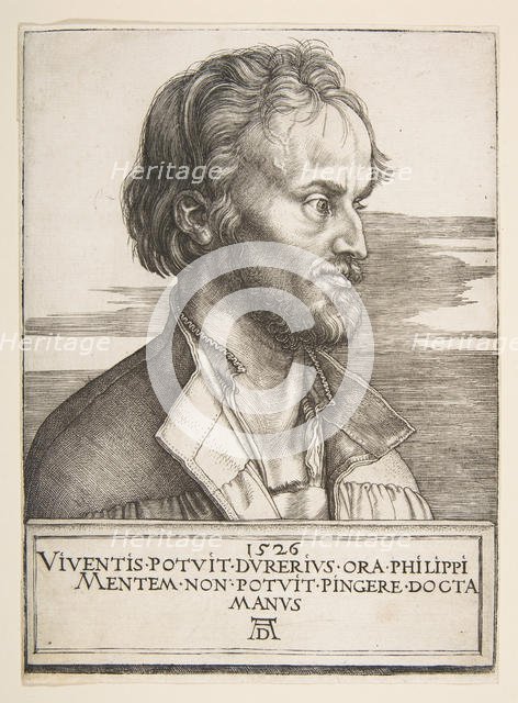 Philip Melanchthon, 1526. Creator: Albrecht Durer.