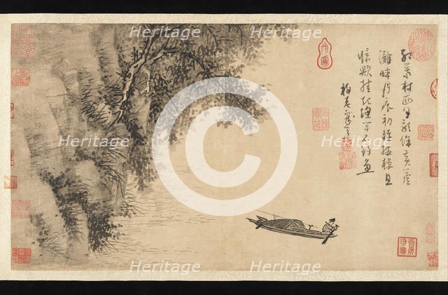 Fisherman, ca. 1350. Creator: Wu Zhen.