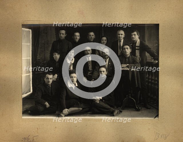 Group portrait, 1929. Creator: Unknown.