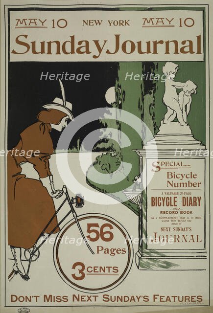 New York Sunday journal. May 10, c1893 - 1897. Creator: Unknown.