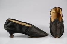 Slippers, European, 1775-95. Creator: Unknown.