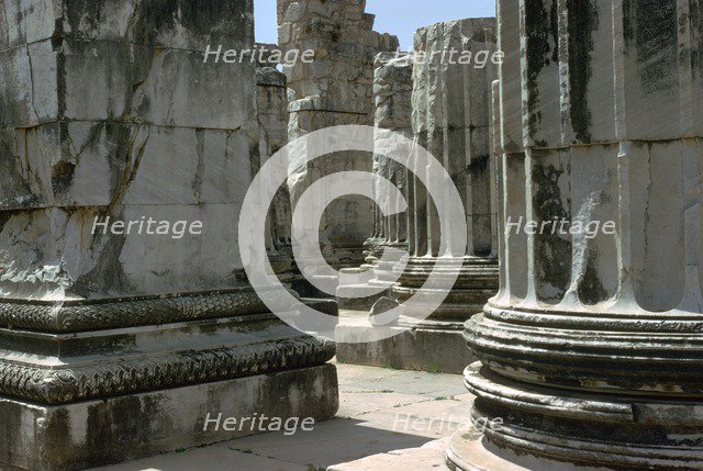 Greco-Roman temple of Apollo at Didyma, 2nd century. Artist: Unknown