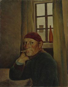 Self-Portrait, 1933. Creator: Vilho Lampi.