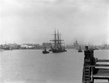 Terra Nova leaving Cardiff, 15 June, 1910. Creator: Unknown.