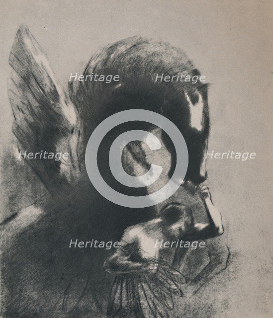 'Pegasus Captive', 1889, (1946).  Artist: Odilon Redon.