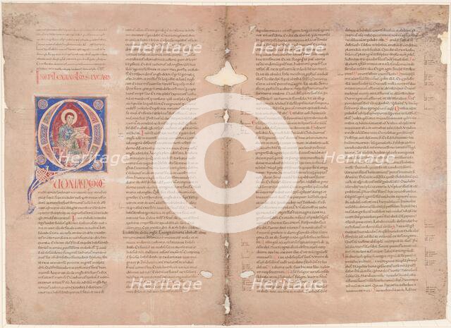 Saint Luke, fourth quarter 12th century. Creator: Unknown.