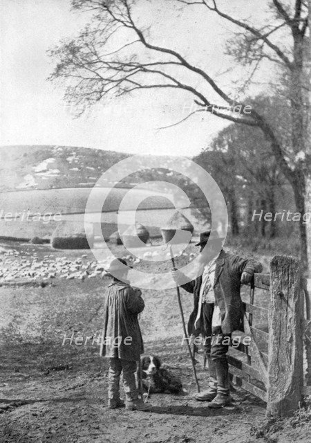 Everyday life in the country, 1926. Artist: Unknown