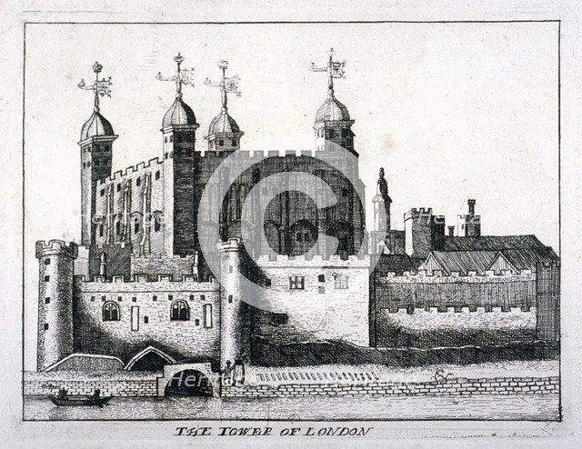 View of the Tower of London, c1700. Artist: Anon