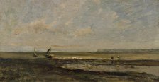 Beach Scene, after 1854. Creator: Charles Francois Daubigny.