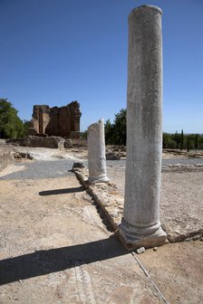 The east side of the peristylium, Milreu, Portugal, 2009. Artist: Samuel Magal