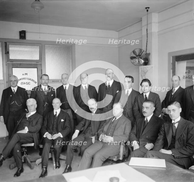 Bolivia Conference Committee, 1920. Creator: Harris & Ewing.