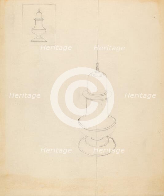Caster, 1935/1942. Creator: Unknown.