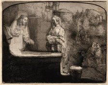 The Woman at the Well, 1698. Creator: Unknown.
