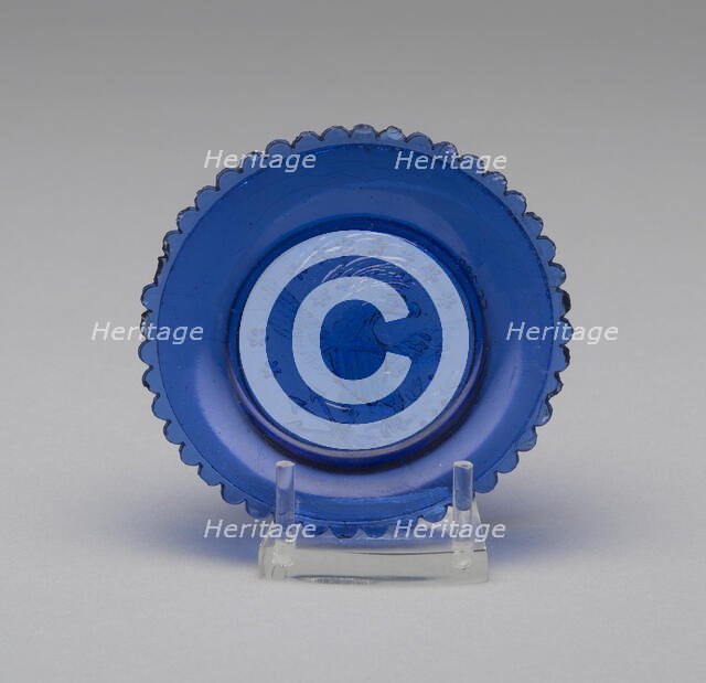 Cup plate, 1830/35. Creator: Unknown.