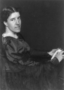 Charlotte Perkins Gilman, 1860-1935, c1900. Creator: Frances Benjamin Johnston.
