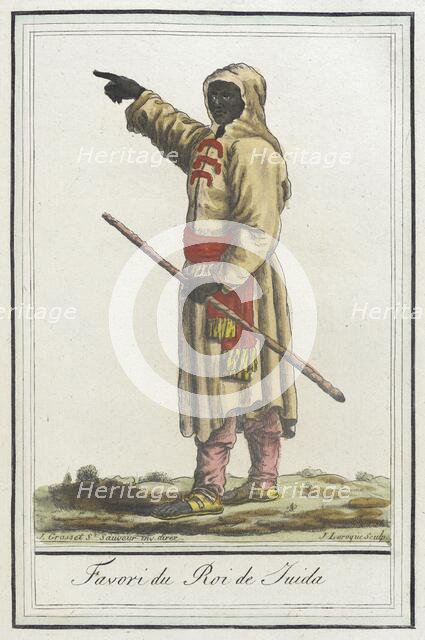 Costumes de Différents Pays, 'Favori du Roi de Guida', c1797. Creator: Jacques Grasset de Saint-Sauveur.