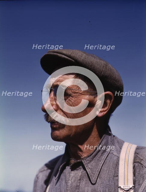 Gus Worke, a farmer who came from Germany 40 years ago, Southington, Conn., 1942. Creator: Charles Fenno Jacobs.