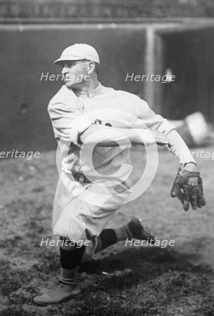 Rube Foster, Boston Al (Baseball), 1913. Creator: Harris & Ewing.