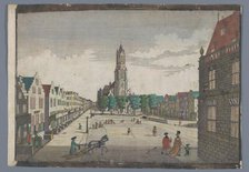 View of the New Church in Delft, 1742-1801. Creators: Georg Balthasar Probst, Balthasar Friedrich Leizelt.