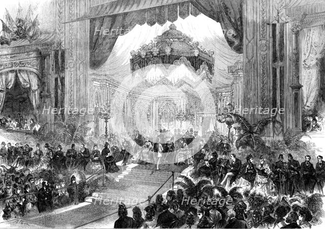 The Shah at the Crystal Palace, 1873. Creator: Unknown.