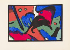 Der blaue Reiter (The Blue Rider), 1912. Creator: Marc, Franz (1880-1916)