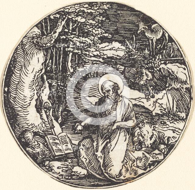 Saint Jerome in Penitence. Creator: Hans Springinklee.