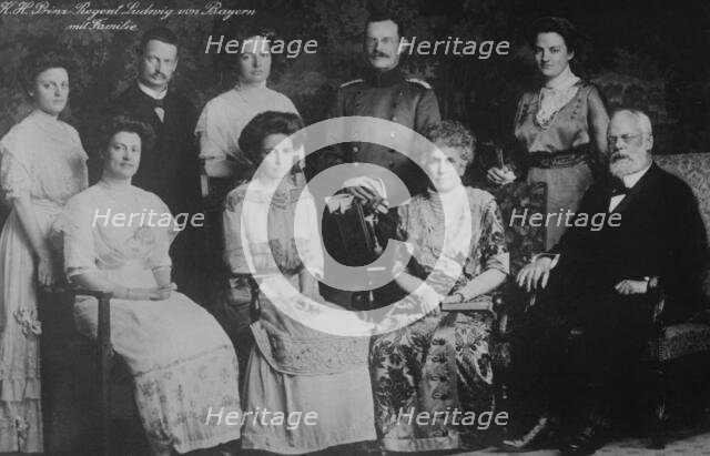King Ludwig of Bavaria & Family, between c1915 and c1920. Creator: Bain News Service.